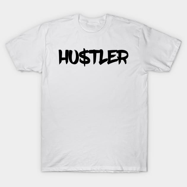 Hustler black gift idea T-Shirt by Monstershirts